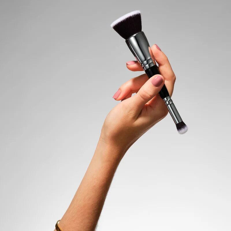 ZOEVA 801 Complexion Duo Brush čopič za make-up obojestranski 1 kos