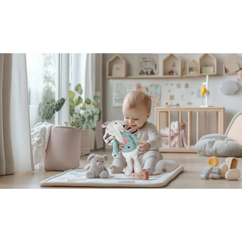 Zopa Plush Interactive Buddy Elephant interaktivna plišasta igrača 12 m+ 1 kos