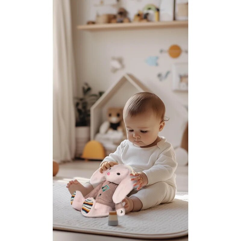 Zopa Plush Interactive Buddy Rabbit interaktivna plišasta igrača 12 m+ 1 kos