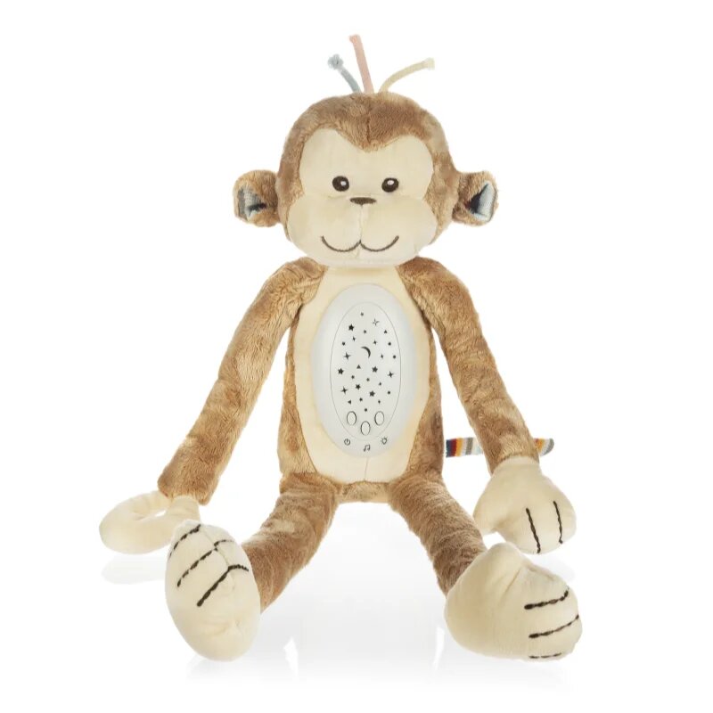 Zopa Plush Sleepy Toy with Projector and Melodies Monkey projektor z melodijo 0 m+ 1 kos