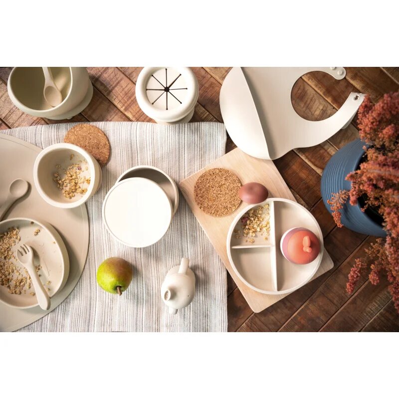 Zopa Silicone Eating Mat silikonski pogrinjek Sand Beige 1 kos