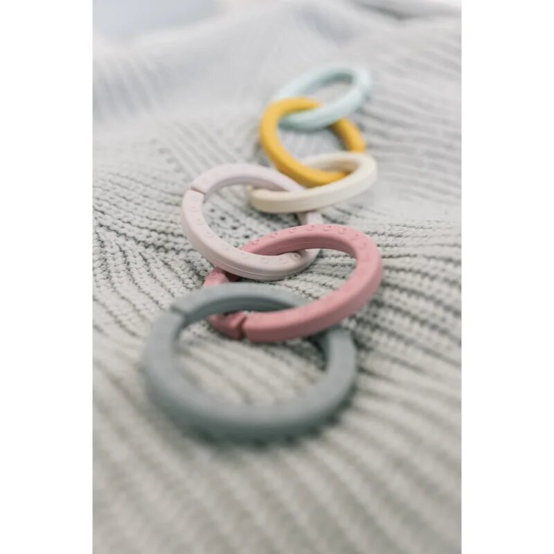Zopa Silicone Links set obročkov Multicolor 6 kos