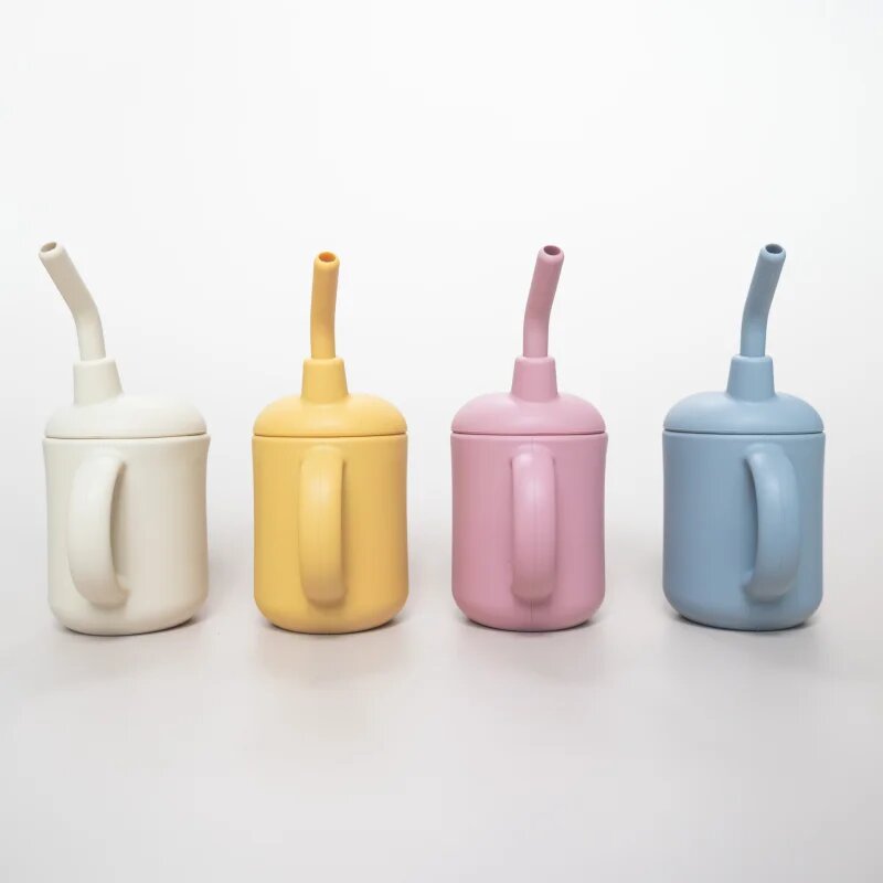 Zopa Silicone Mug skodelica 2 v 1 Sand Beige 1 kos