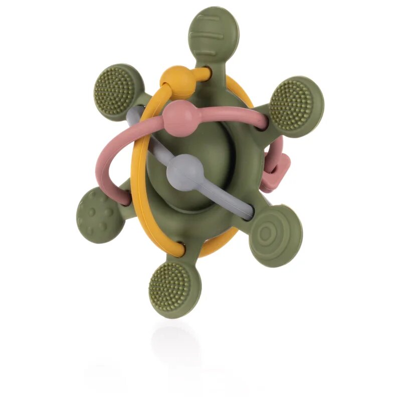 Zopa Silicone Rattle ropotuljica z grizljajočim delom 1 kos