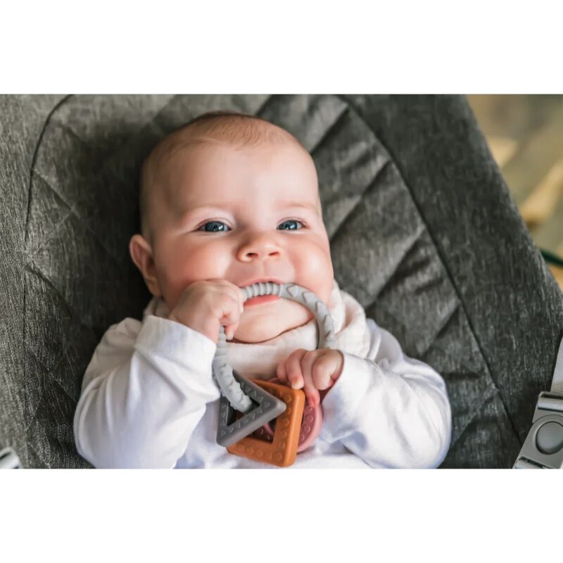 Zopa Silicone Teether Shape grizalo Multicolor 1 kos