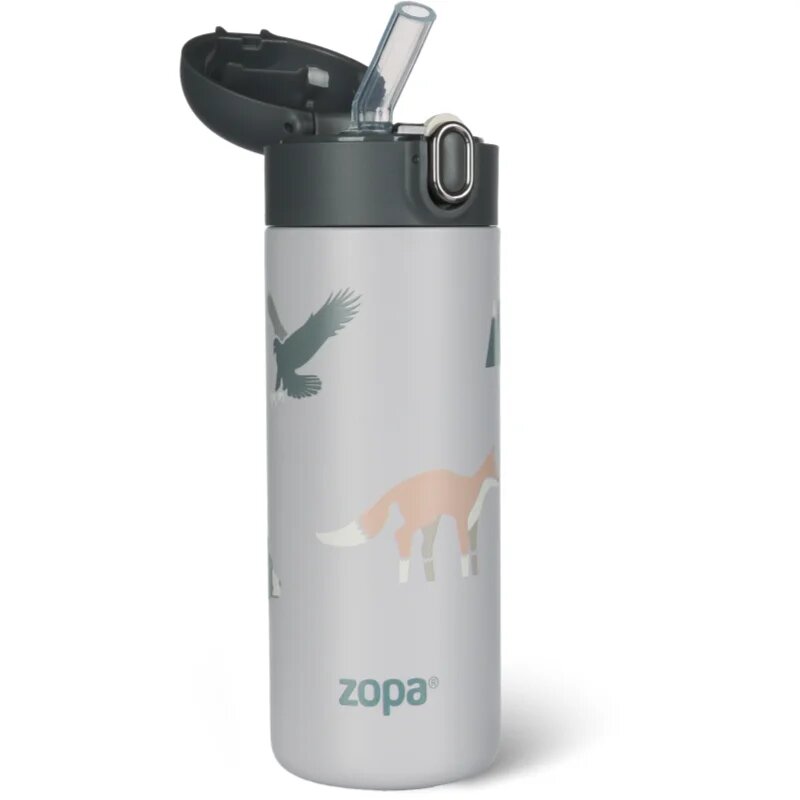 Zopa Thermo Bottle with Drinking Spout termovka s slamico Mountains 1 kos