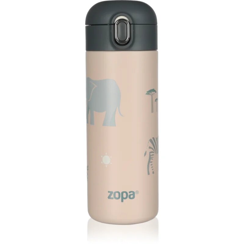 Zopa Thermo Bottle with Drinking Spout termovka s slamico Safari 1 kos
