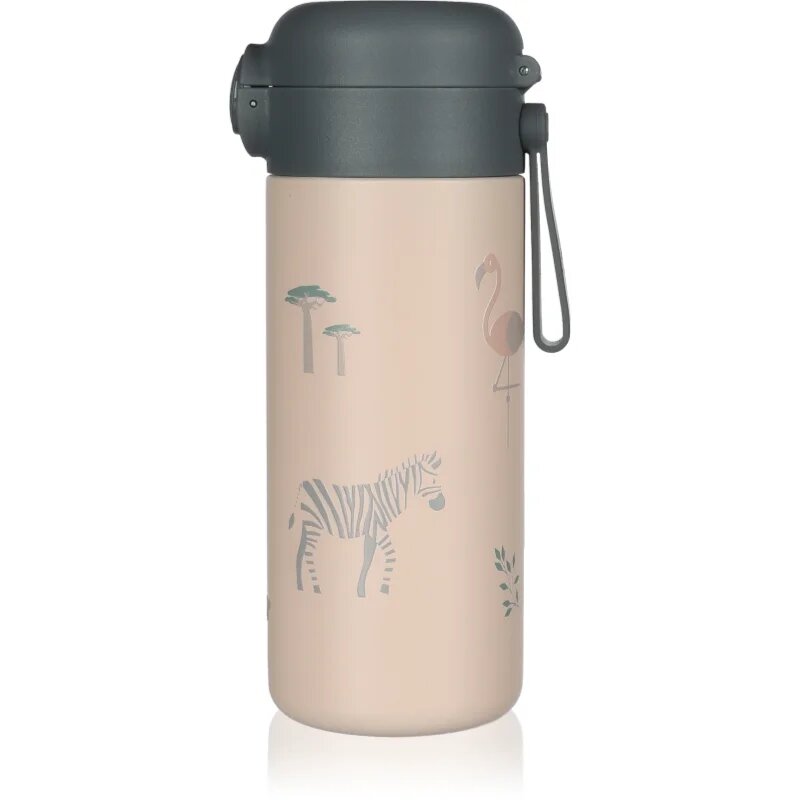 Zopa Thermo Bottle with Silicone Holder and Drinking Spout termovka s slamico Safari 1 kos