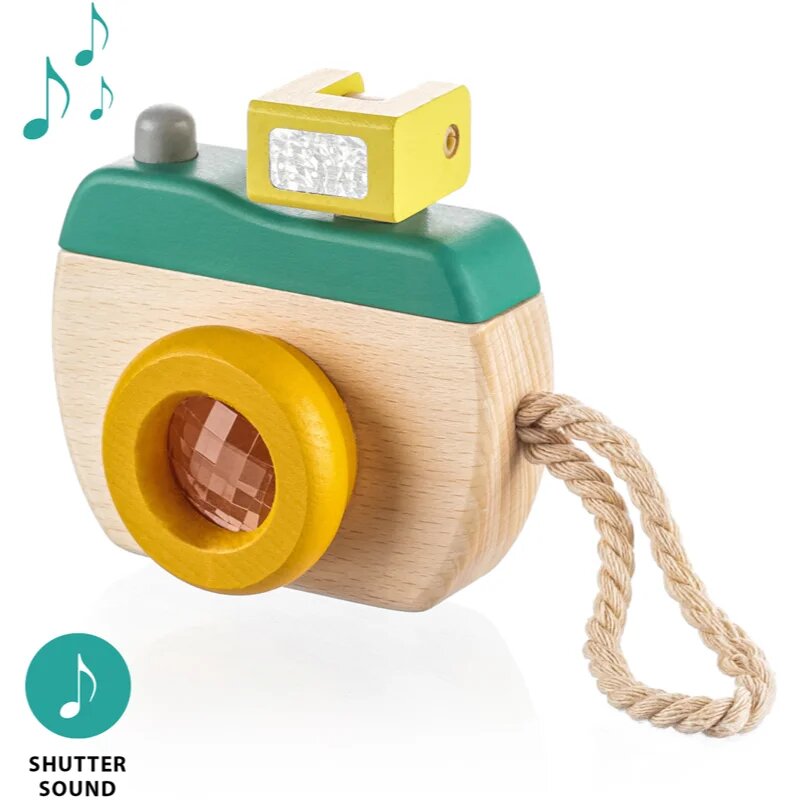 Zopa Wooden Camera fotoaparat iz lesa Green 1 kos
