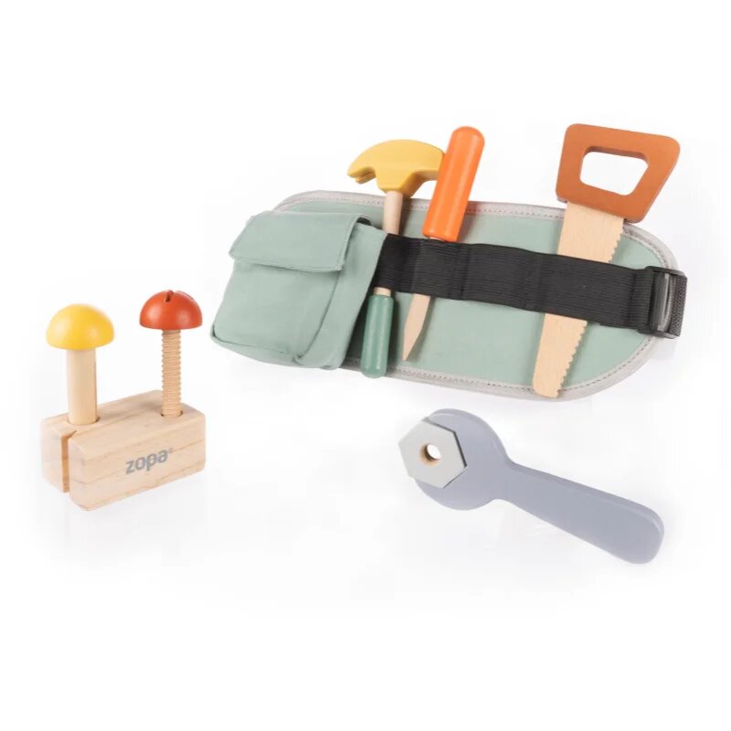 Zopa Wooden Tools With a Belt igrača iz lesa 1 kos