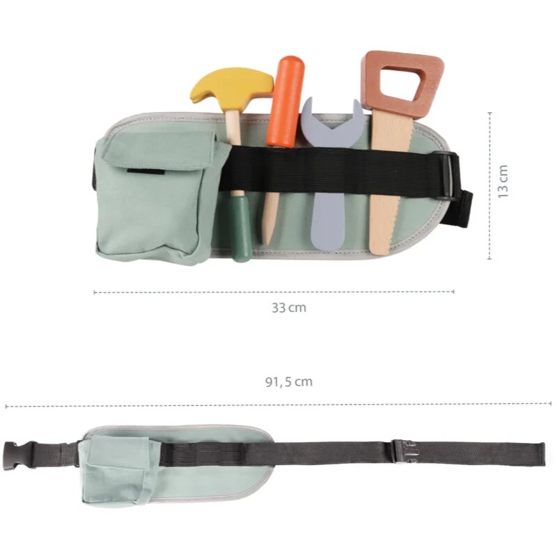 Zopa Wooden Tools With a Belt igrača iz lesa 1 kos