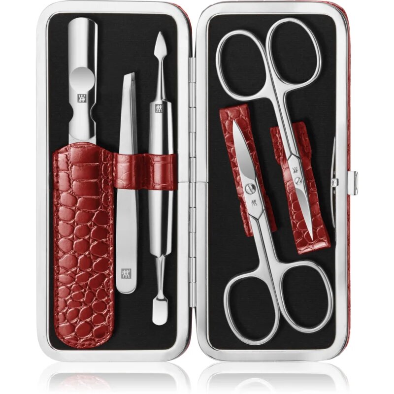 Zwilling Classic Inox set za manikiro Red