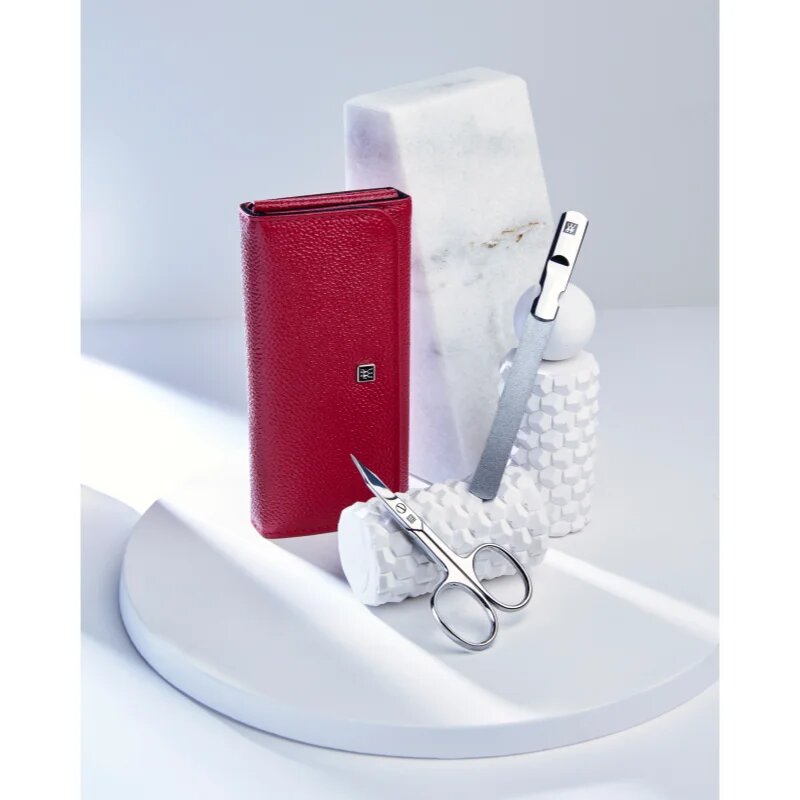 Zwilling Classic Inox set za manikiro + usnjena torbica